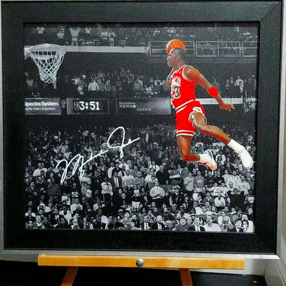 Laminated framed print - Michael Jordan - Picture 3 of 4